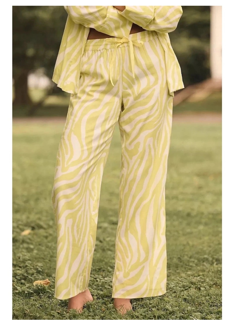 By Anthropologie Flannel Pajama Pants Size Small